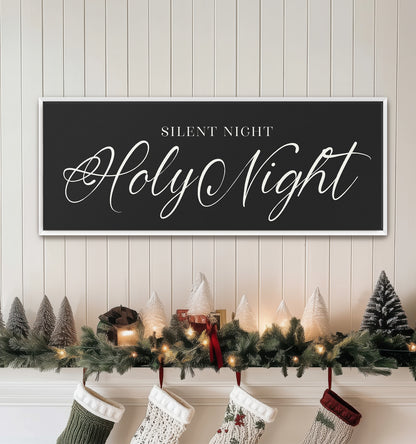 Silent Night Holy Night Canvas