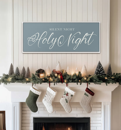 Silent Night Holy Night Canvas